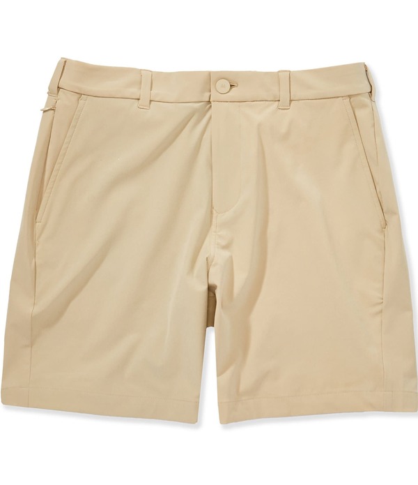 ミズンメイン メンズ ボトムス 二分の一ズボン下・さる股引き 遊撃手ズボン下 Mizzen+Main Helmsman Performance Stretch 7 Inseam Shorts Light Khaki カーキ