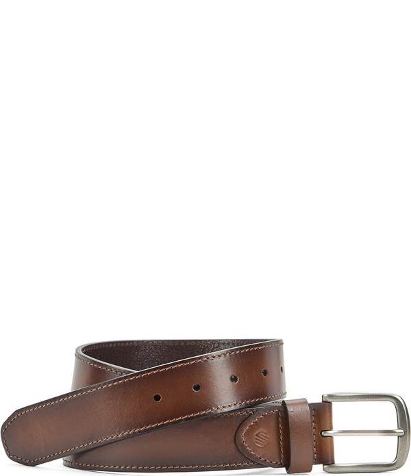 ジョンストンアンドマーフィー メンズ 付属品 胴締め Johnston \u0026 Murphy Men\u0027s Burnishedge Belt Brown 赤銅色