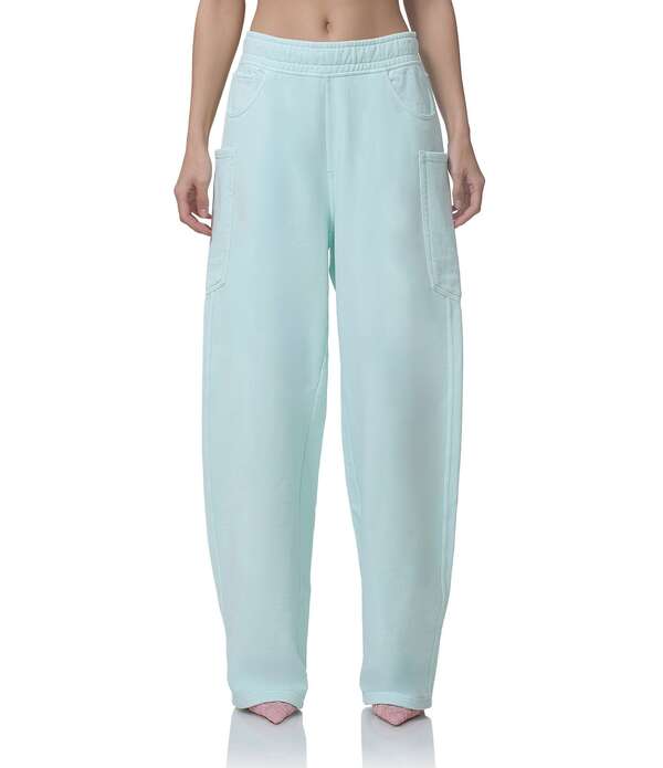 エーエフアールエム レディース ボトムス 心地よいズボン下 スウェットパンツ フリース AFRM Ryan Coordinating Barreleg Fleece Sweatpants Icy Morn
