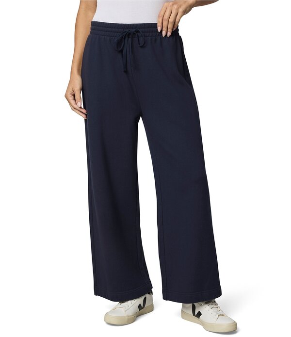 スプレンディット レディース ボトムス 心地よいズボン下 パイル アンクル 編み物 Splendid Matilda Terry Knit Drawstring Anklength Lounge Pants Navy 米国海軍