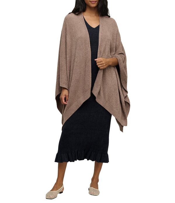 ベアフットドリームス レディース アンダーお召しもの ナイト爵お召しもの Barefoot Dreams CozyChic LiteR Weekend Wrap Sable