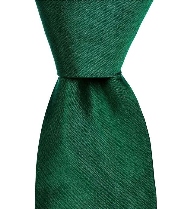 ムラノ メンズ 付属物 タイ 地絹 Murano Prom Solid 3 Narrow Silk Tie Green 緑であること