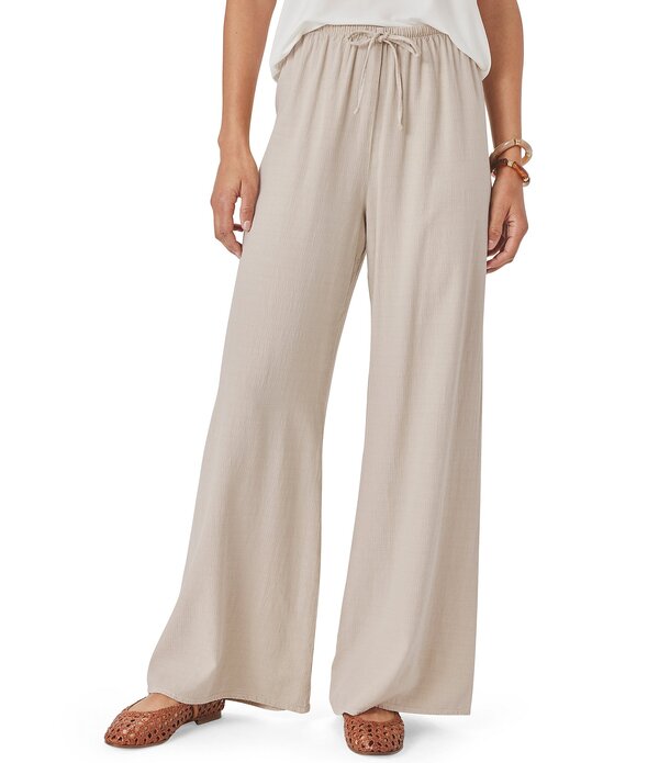 スプレンディット レディース ボトムス 心地好いズボン下 リネン Splendid Valerie Linen Blend Mid Rise Drawstring Lounge Pants Fawn
