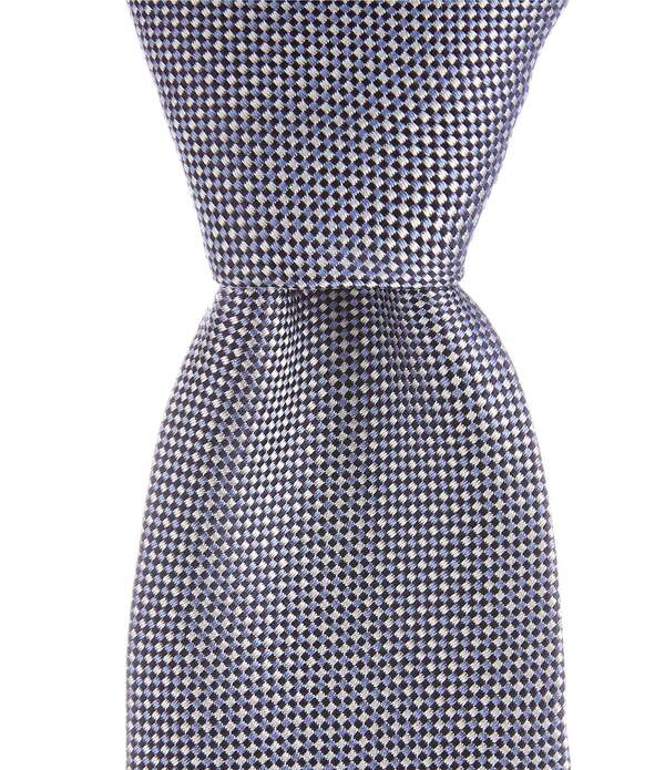 ヒューゴボス メンズ 付属品 タイ 地絹 Hugo Boss Non Solid Micro Pattern Jacquard 2.95 Silk Tie Light Pastel Blue 青み