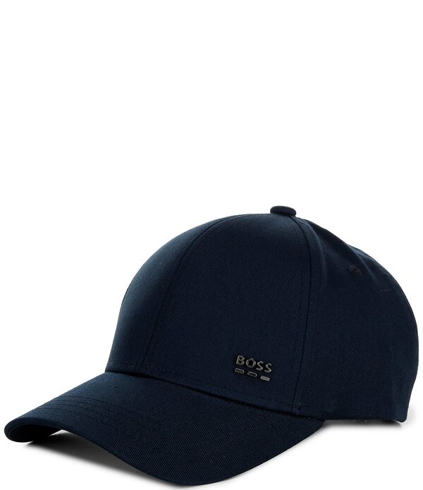 ヒューゴボス メンズ 付属物 鳥打ち帽 Hugo Boss Zed Hat Dark Blue 青碧