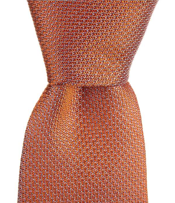 トーマスサクラ色 メンズ 添え物 タイ 絹地 Thomas Pink Chandler Micro 3.25 Silk Tie Orange オレンジ色