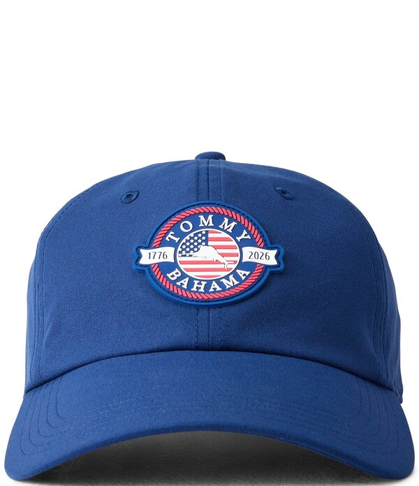 トッミーバハマ メンズ 付属物 鳥打ち帽 旗がしら Tommy Bahama Barbados Pro Americana Cap Island Navy 米国海軍