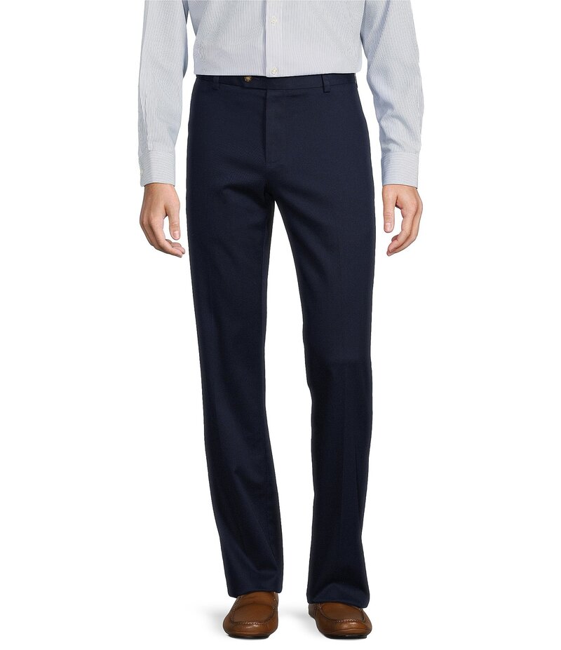 ラウンドトゥリーアンドヨーク メンズ ボトムス カジュアルパンツ パンツ Roundtree & Yorke TravelSmart Ultimate Performance Classic Straight Fit Flat Front Non-Iron Chino Pants Dark Navy ネイビー