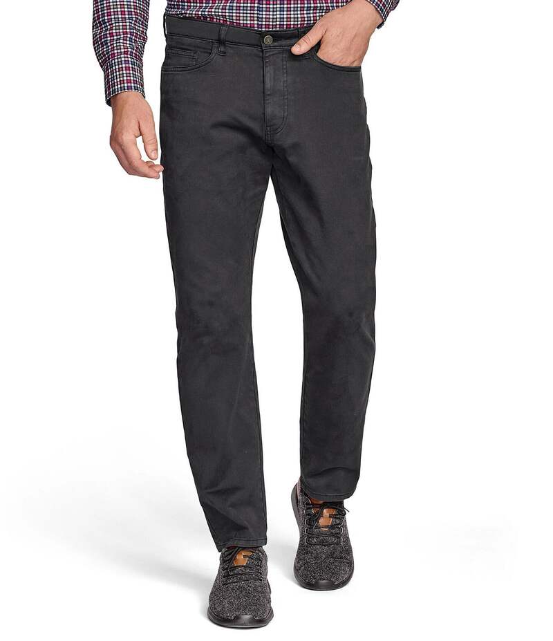 ジョンストンアンドマーフィー メンズ ボトムス カジュアルパンツ パンツ Johnston & Murphy 5-Pocket Stretch Pants Black ブラック