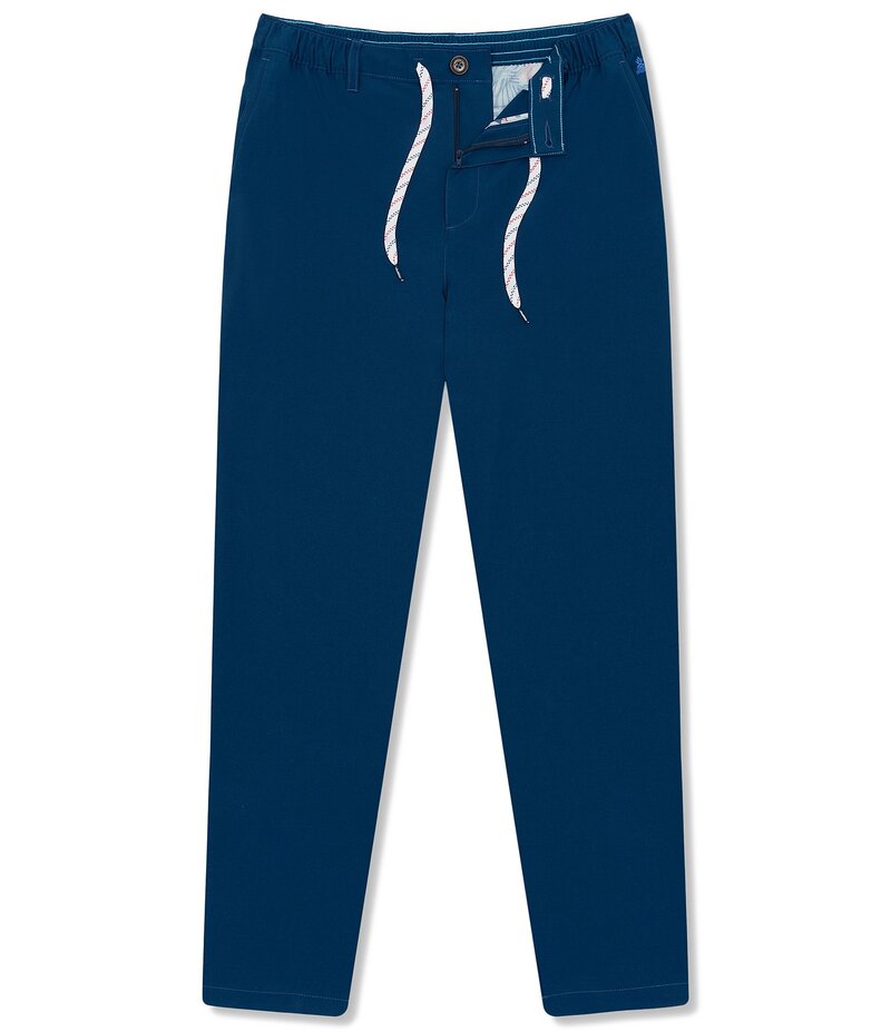 チャビーズ メンズ ボトムス カジュアルパンツ レギュラーフィット パンツ Chubbies The New Avenues Regular Fit Everywhere Performance Tapered Leg Pants Dark Blue ブルー