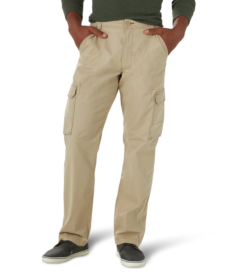 ラングラー メンズ ボトムス カジュアルパンツ ストレート パンツ WranglerR Loose Fit Straight Leg Cargo Twill Pants Caramel 10,486円