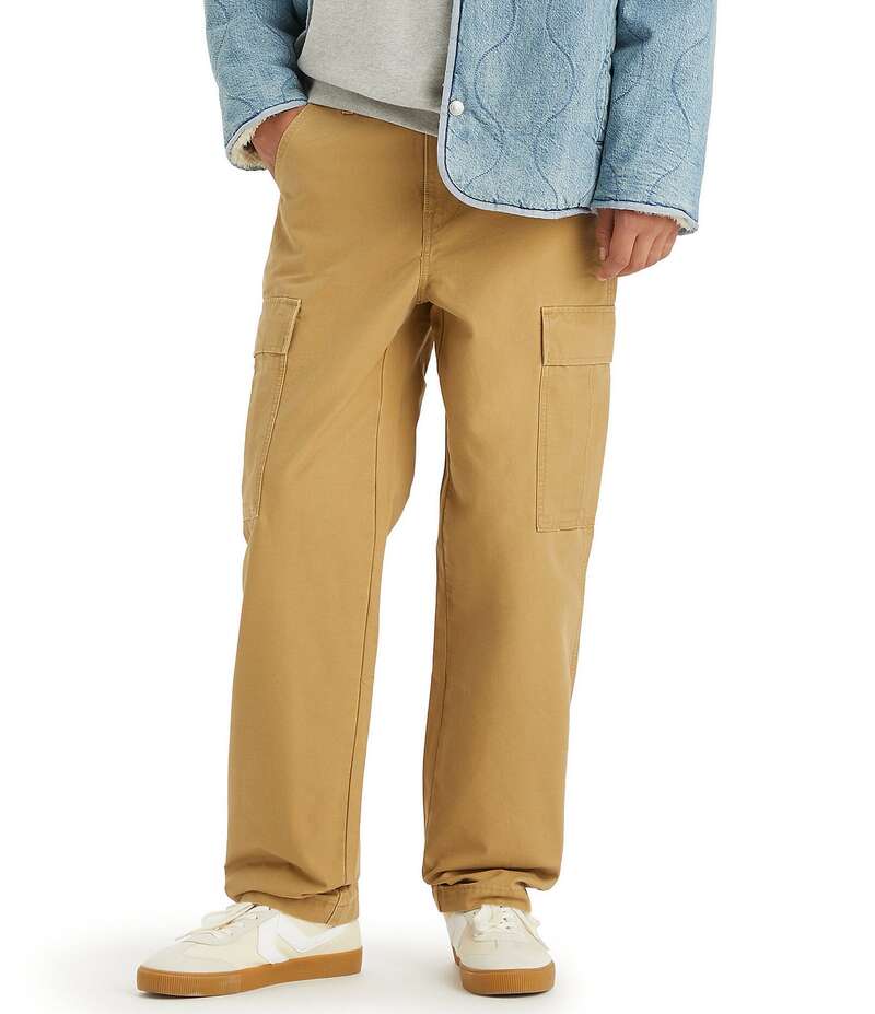 リーバイス メンズ ボトムス カジュアルパンツ ストレート カーゴパンツ パンツ Levi'sR Straight Leg Cargo Pants British Khaki カーキ
