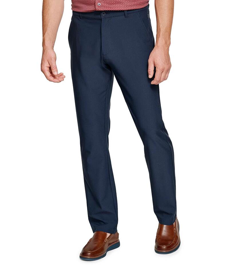 ジョンストンアンドマーフィー メンズ ボトムス カジュアルパンツ パンツ Johnston & Murphy XC4 Performance Stretch Flat Front Pants Navy ネイビー