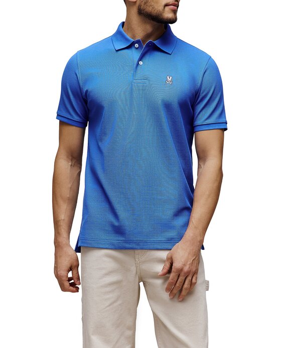 サイコバニー メンズ トップス ティーシャツ Psycho Bunny Classic Short Sleeve Solid Polo Shirt Nebulas