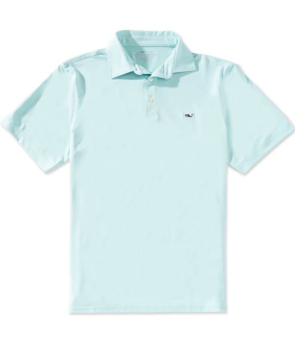 ヴァインヤードヴァインズ メンズ トップス ティーシャツ Vineyard Vinesolid Sankaty Short Sleeve Polo Shirt Mangrove Mint ペパーミント