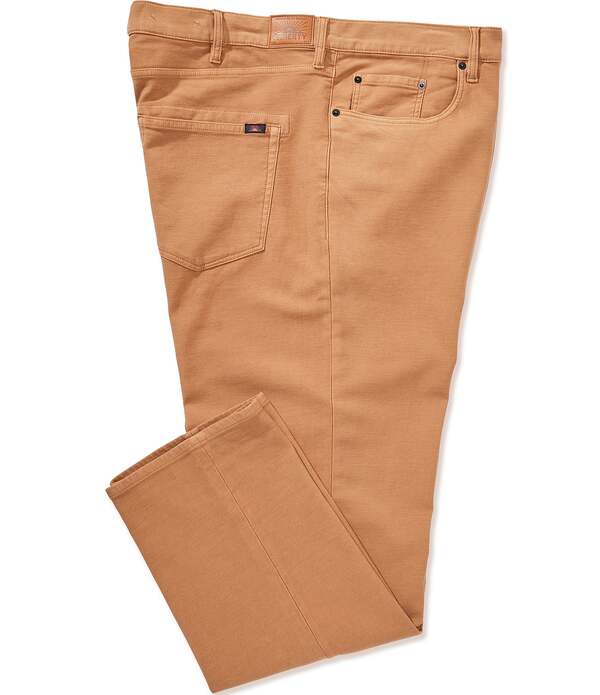 ファレティ メンズ ボトムス 心地よいズボン下 パイル トール Faherty Big \u0026 Tall Stretch Terry 5-Pocket Pants Elk Brown 赤銅色