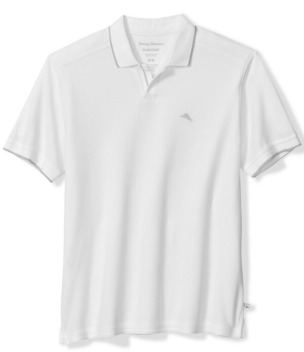 トッミーバハマ メンズ トップス プルオーバー Tommy Bahama Emfielder Johnny Collar Short Sleeve Polo Shirt Bright White 白いこと