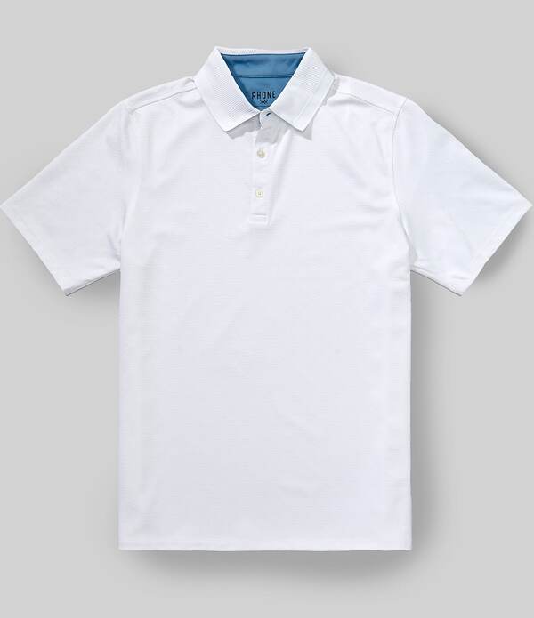 ローヌ メンズ トップス ティーシャツ RHONE Fairway Performance Stretch Short Sleeve Polo Shirt Bright White 白いこと