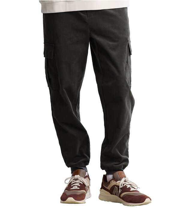 ベアフットドリームス メンズ ボトムス 心地よいズボン下 コール天 ジョガーパンツ Barefoot Dreams Malibu CollectionR Corduroy Joggers Dark Moss
