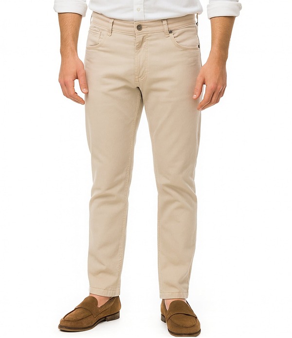 ビスコッティ メンズ ボトムス 心地よいズボン下 Visconti Modern Fit Pants Khaki カーキ