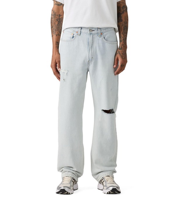 リーヴァイズジーンズ メンズ ボトムス ジーンズズボン下 引っ切りない デニム Levi\u0027sR 565 Loose Fit Straight Leg Jeans Hint Of Indigo インディゴ
