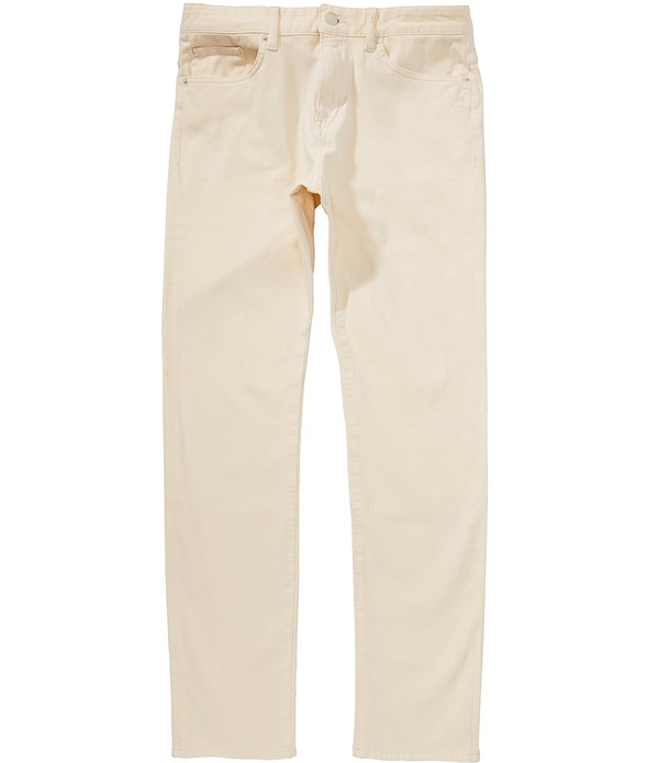 ヒューゴボス メンズ ボトムス ジーンズズボン下 か細い填まる デニム Hugo Boss Delaware Slim Fit Denim Jeans Open White 白いこと