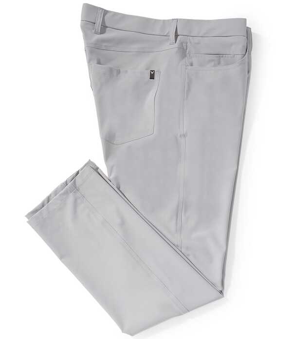 キャラ通い路 メンズ ボトムス 心地よいズボン下 テーパードフィット Callaway Premium Flat Frontapered Fit 5-Pocket Pants Concrete