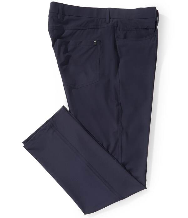 キャラ通い路 メンズ ボトムス 心地よいズボン下 テーパードフィット Callaway Premium Flat Frontapered Fit 5-Pocket Pants Night Sky