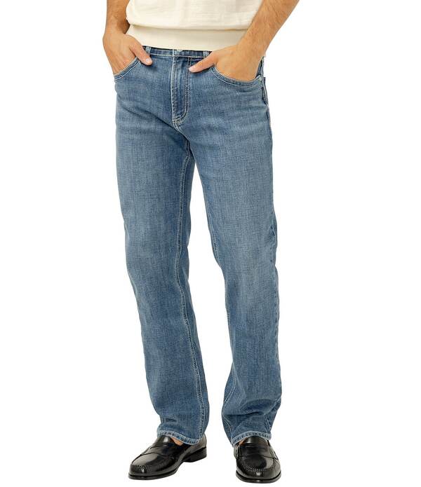 しろがね色 デニム メンズ ボトムス ジーンズズボン下 引っ切り無い Silver Jeans Co. Grayson Classic Fit Straight Leg Jeans Paraiso