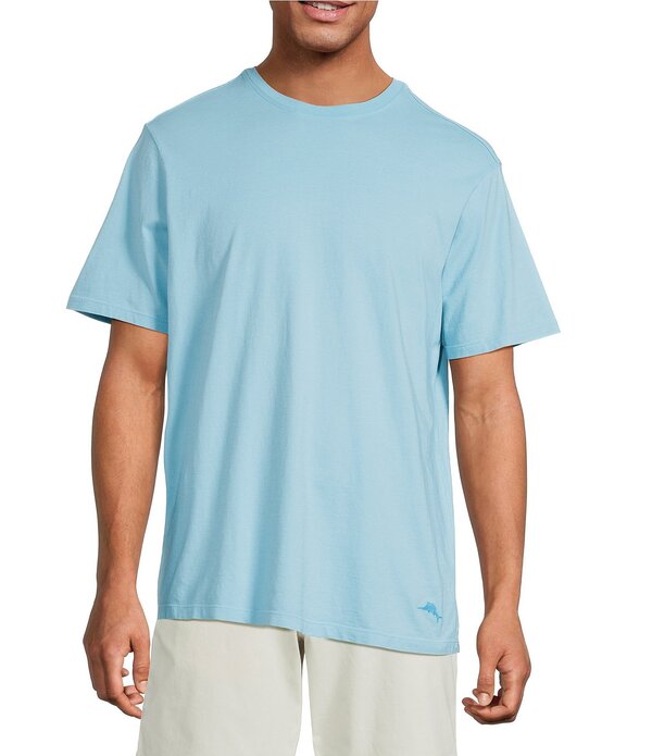 トッミーバハマ メンズ トップス プルオーバー Tommy Bahama Kauai Keyeshort Sleeve T-Shirturquoise 青緑色