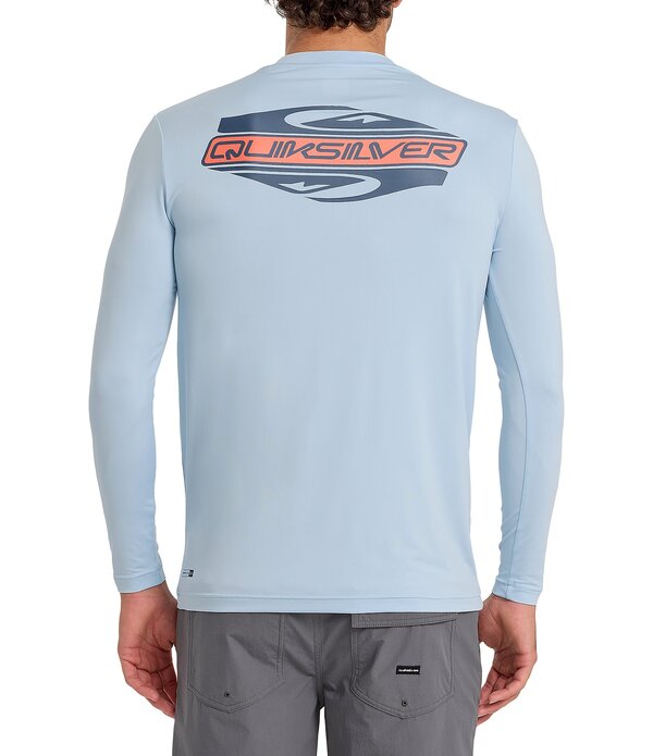 クイックシルバー メンズ トップス シャツ Quiksilver Everyday Surf Long Sleeve T-Shirt Skyway｜ReVida 店