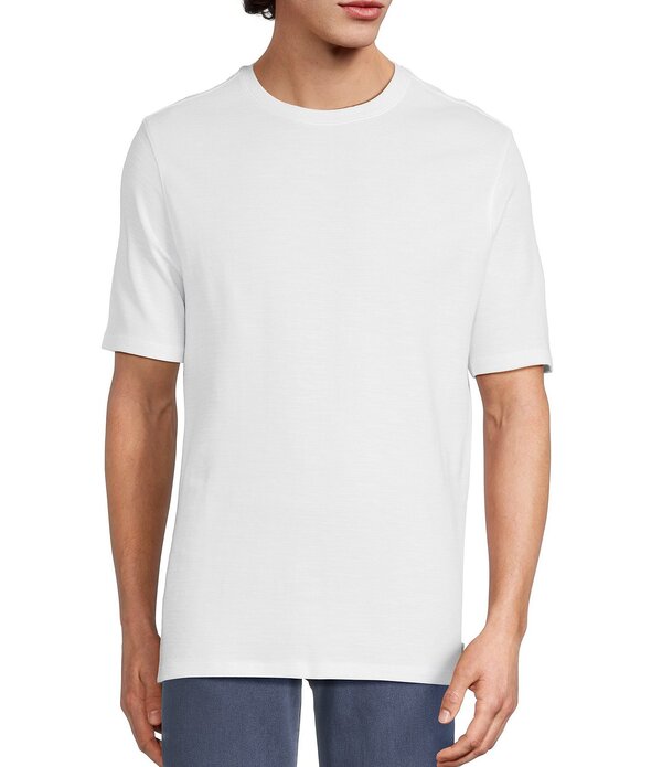 ラウン メンズ トップス プルオーバー Rowm Short Sleeve Solid Slub T-Shirt White 白いこと
