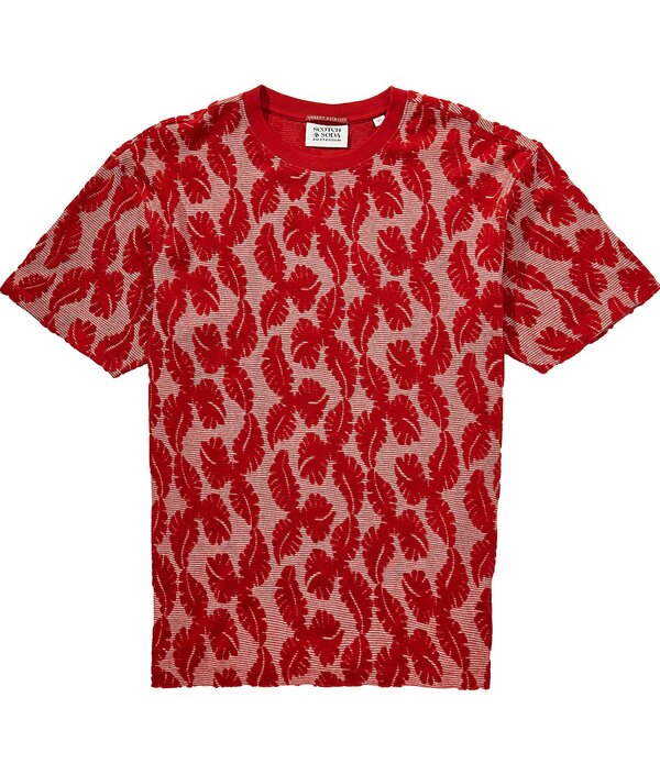 スコッチアンドソーダ メンズ トップス シャツ リラックスフィット Scotch & Soda Relaxed Fit Short Sleeve T-Shirt Bossa Nova｜ReVida 店