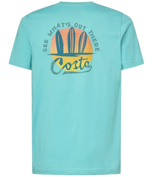 コスタ メンズ トップス プルオーバー Costa Surf Silhouette Short Sleeve T-Shirt Chalky Mint ペパーミント