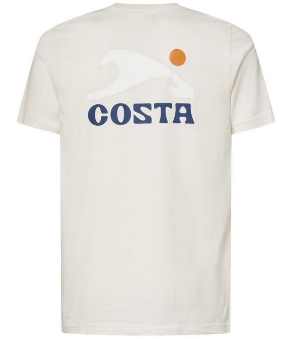 コスタ メンズ トップス プルオーバー Costa Shoreline Short Sleeve T-Shirt Vintage White 白いこと