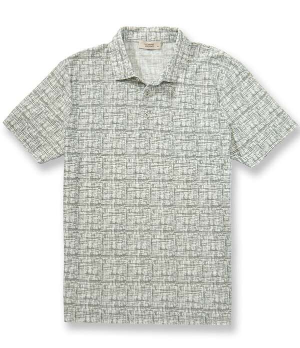 ビスコッティ メンズ トップス プルオーバー Visconti Melange Short Sleeve Polo Shirt Mint ペパーミント