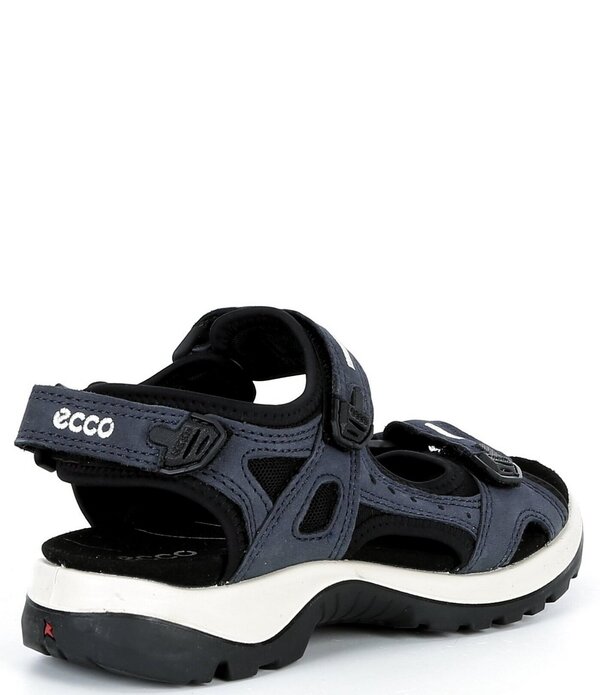 エコー レディース シューズ サンダル レザー ECCOffroad Yucatan Adjustable Strap Leather Sandals Marine|ReVida 店