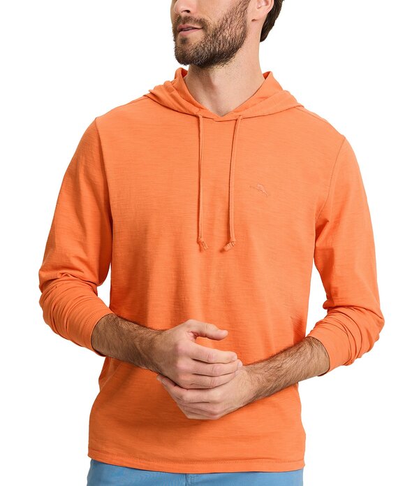 トッミーバハマ メンズ アウター パーカー・スウェット Tommy Bahama Bali Beach Long Sleeve Hoodie Dusty Orange オレンジ色