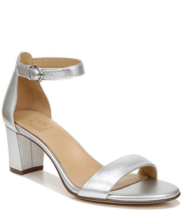 ナチュライザー レディース シューズ サンダル トール なめし革 Naturalizer Vera Metallic Leather Dressandals Rose Gold ゴールド