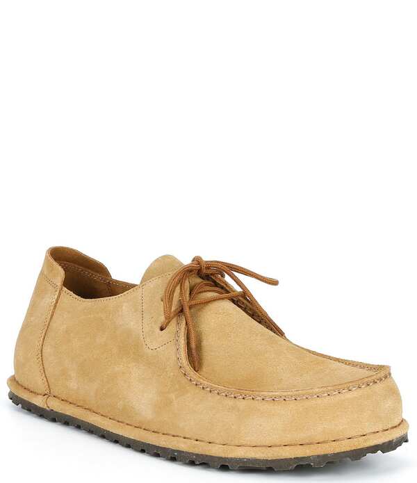 ビルケンシュトック メンズ シューズ レース Birkenstock Men's Utti Lace Up Chukkas Cork Brown ブラウン|ReVida 店