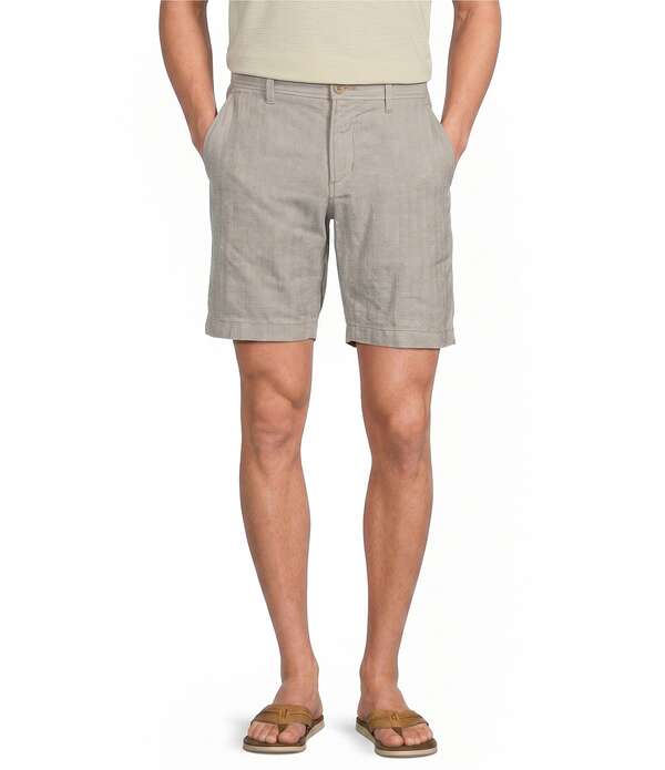 トッミーバハマ メンズ ボトムス 二分の一ズボン下・さる股引き 遊撃手ズボン下 リネン Tommy Bahama Beach Coast Linen 9 Inseam Shorts Beach