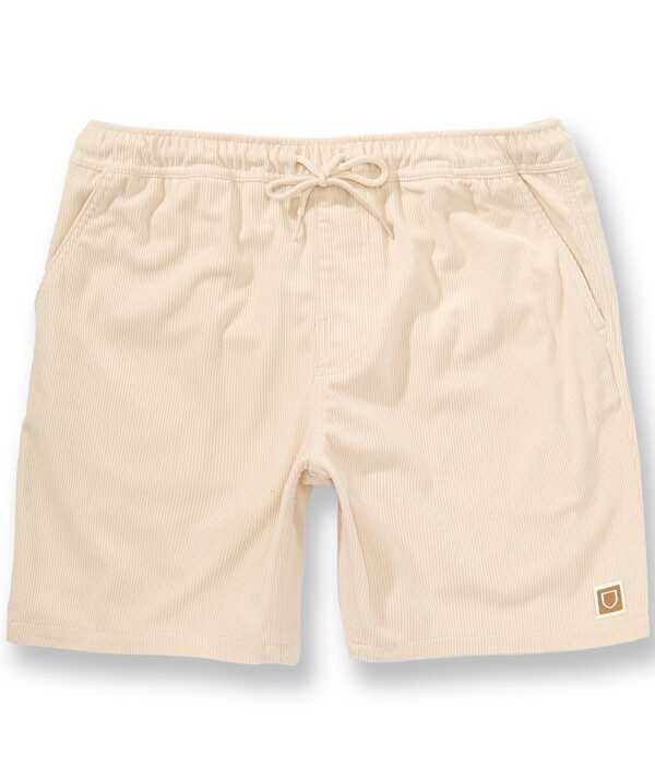 ブリクストン メンズ ボトムス ハーフパンツ・ショーツ コーデュロイ ショートパンツ Brixton Everyday Corduroy 7 Inseam Shorts Whitecap｜ReVida 店