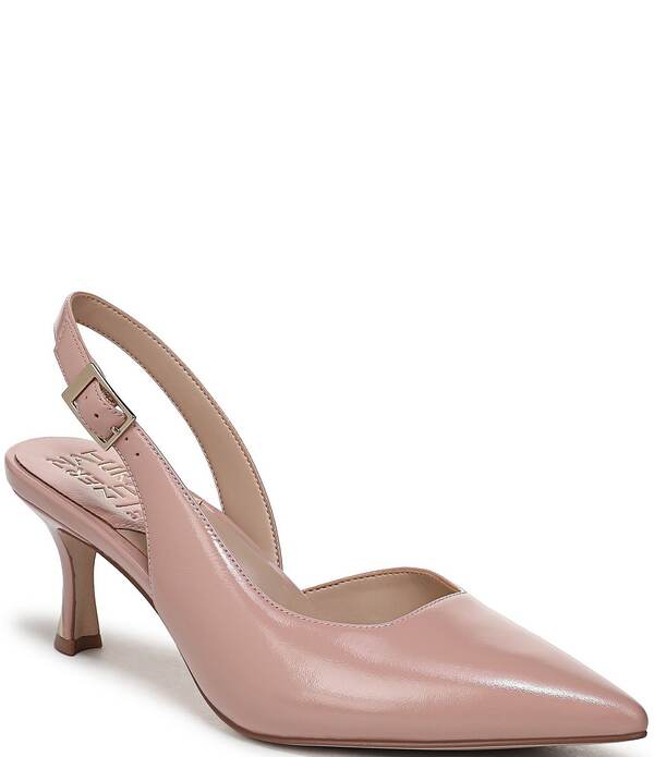 ナチュライザー レディース シューズ パンプス なめし革 踵 Naturalizer 27 EDIT Felicia 4 Leather Slingback Dress Heels Phantom Pink サクラ色