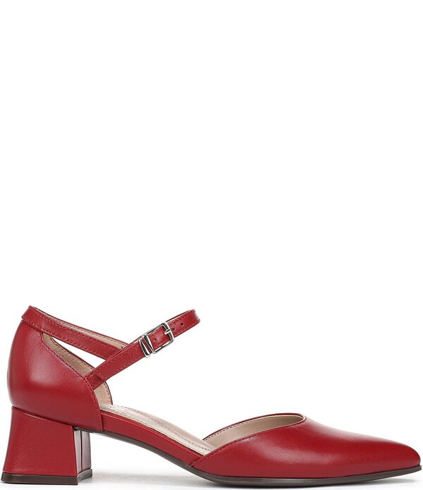 ナチュライザー レディース シューズ パンプス アンクル なめし革 Naturalizer Maddox Leather Ankle Wrapumps Heartflame