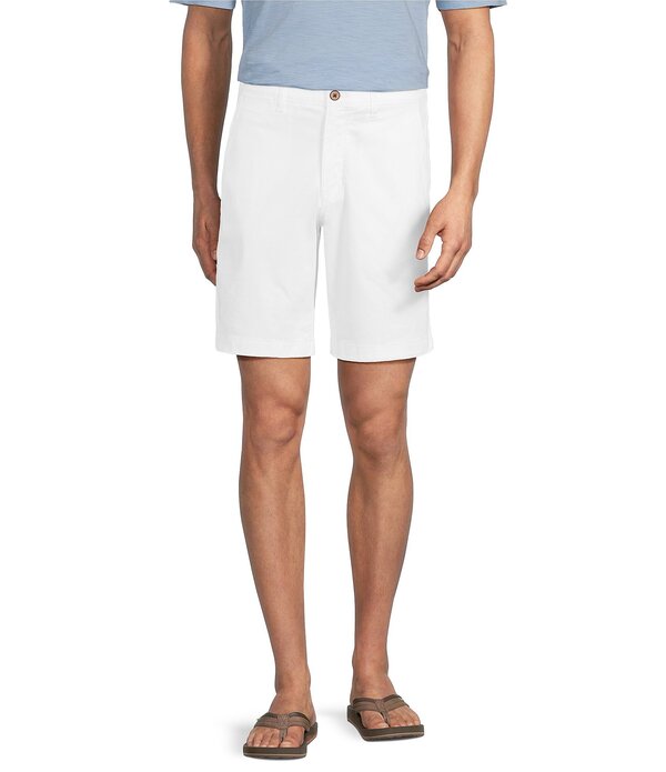 トッミーバハマ メンズ ボトムス ハーフパンツ・ショーツ ショートパンツ Tommy Bahama Boracay Island Chino 9 Inseam Shorts White ホワイト|ReVida 店