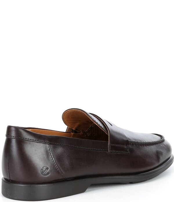 山びこ メンズ シューズ スリッポン・ローファー なめし革 ECCO Men\u0027s Metropole Verona Leather Penny Loafers Mocha モカ