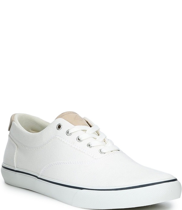 スペリー メンズ シューズ スニーカー Sperry Men\u0027s Helm CVO Twill Sneakers White 白いこと