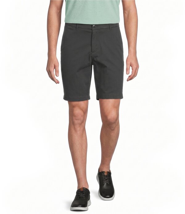 ダニエル クレミュ メンズ ボトムス ハーフパンツ・ショーツ ショートパンツ Cremieux Blue Label Madison Flat Front Garment Dyed 8 Inseam Shorts Phantom ブルー｜ReVida 店 17,235円