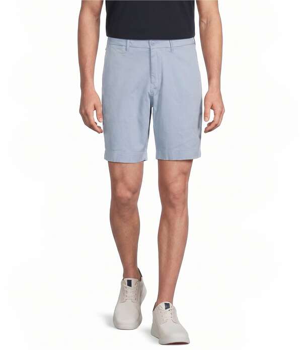 ダニエル クレミュ メンズ ボトムス ハーフパンツ・ショーツ ショートパンツ Cremieux Blue Label Madison Flat Front Garment Dyed 8 Inseam Shorts Windsurf ブルー|ReVida 店