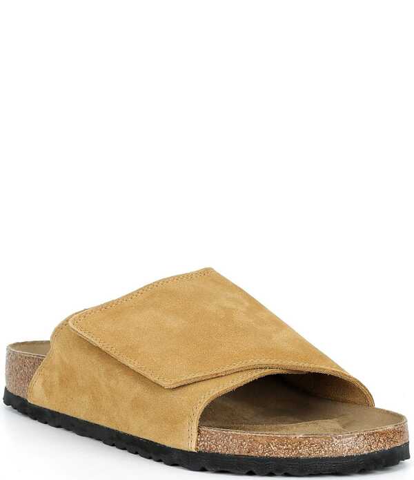 ビルケンシュトック メンズ シューズ サンダル Birkenstock Men\u0027solana Slide Sandals Cork Brown 赤銅色
